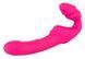 Страпон с вибрацией Vibrating Strapless Strap-On, 21,8 см (розовый) 19130 фото 3