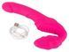 Страпон с вибрацией Vibrating Strapless Strap-On, 21,8 см (розовый) 19130 фото 5