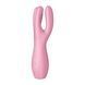 Вібратор для клітора Satisfyer Threesome 3, 14 см (світло-рожевий) 26358 фото 1