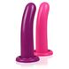 Фалоімітатор LoveToy Silicone Holy Dong, 14,5 см (фіолетовий) 14609 фото 9