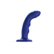 Вибратор Strap-On-Me Tapping Dildo Wave M, 15.7 см (синий) 126112 фото 1