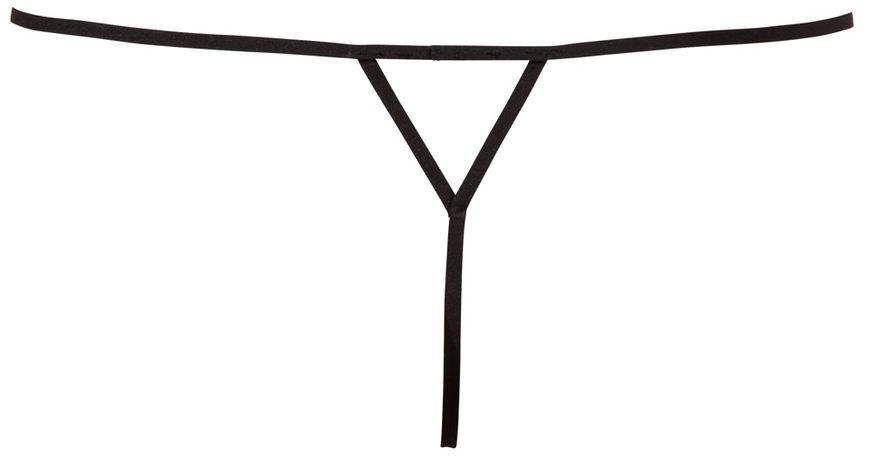 Сексуальные стринги Cottelli Collection String Seestern, M/L (черный) 91450 фото