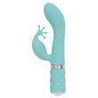 Вібратор кролик Pillow Talk Kinky Teal, 21 см (зелений) 25146 фото