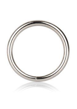 Эрекционное кольцо CalExotics Silver Ring Large, 5 см (серебристый) 12344 фото