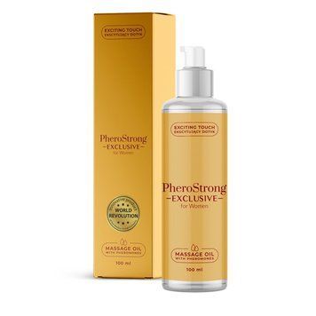 Масажне масло з феромонами PheroStrong Exclusive Massage Oil, 100 мл 78184 фото