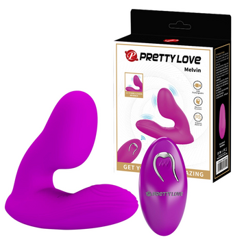 Масажер простати Pretty Love Melvin, 8,6 см (фіолетовий) 35410 фото