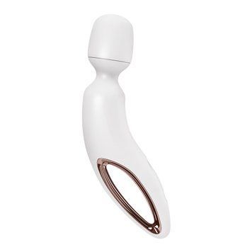 Вибромассажер Satisfyer Wand-erland, 30 см (белый) 190076 фото