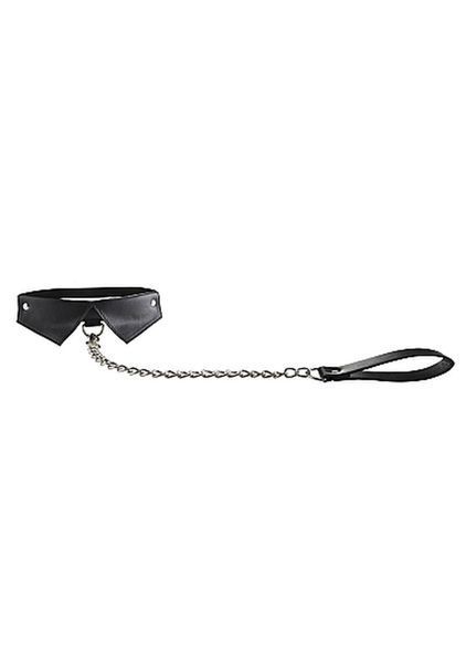 Нашийник з повідцем Ouch! Exclusive Collar & Leash (чорний) 39862_EU фото