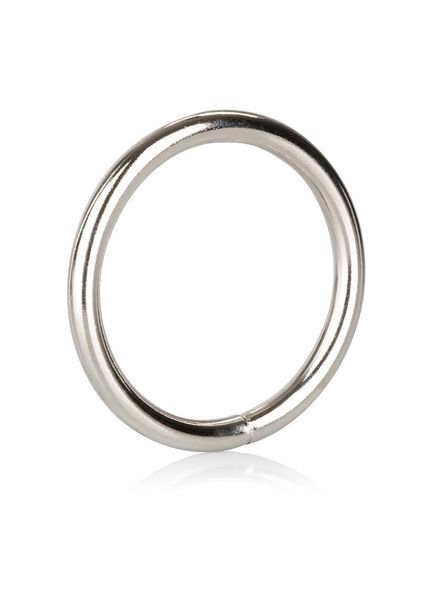 Эрекционное кольцо CalExotics Silver Ring Large, 5 см (серебристый) 12344 фото