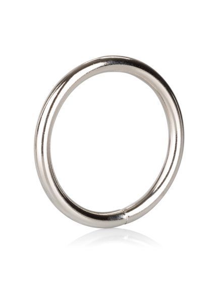 Эрекционное кольцо CalExotics Silver Ring Large, 5 см (серебристый) 12344 фото