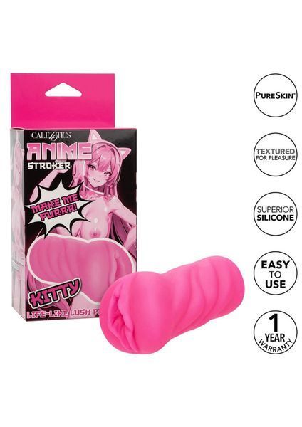 Мастурбатор CalExtoics Anime Stroker Kitty (рожевий) 114194 фото