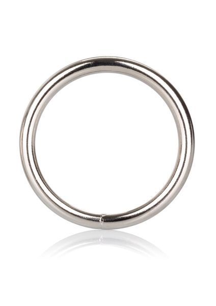 Эрекционное кольцо CalExotics Silver Ring Large, 5 см (серебристый) 12344 фото