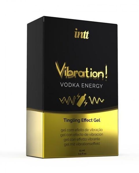 Рідкий вібратор Intt Vibration Vodka, 15 мл 16952 фото