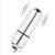 Вибратор X-Basic Bullet Mini One Speed, 5,9 см (серебристый) 44774 фото