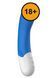 Вібратор Liebe Pleasure Toys Mighty Rechargeable, 21.5 см (синій) 124122 фото 5