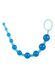 Анальний ланцюжок Toy Joy Thai Toy Beads, 25 см (блакитний) 8710 фото 2