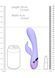 Вібратор-кролик Loveline Digital Lavender, 20 см (бузковий) 79510 фото 5