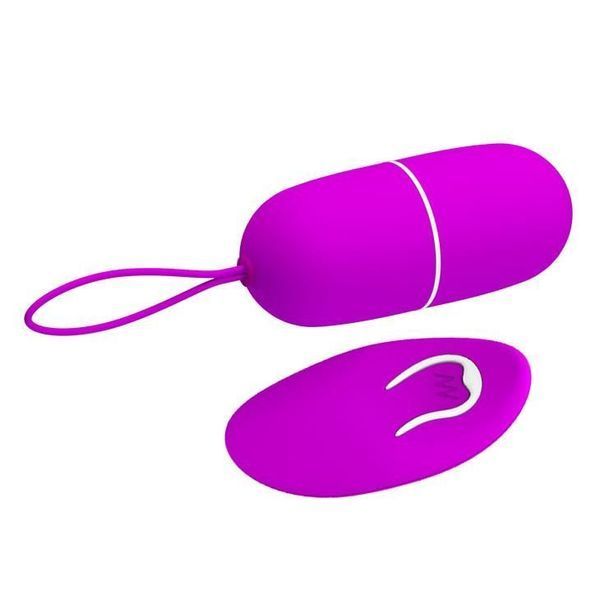 Віброяйце Pretty Love Arvin Vibrating Egg, 7,9 см (фіолетовий) 15354 фото