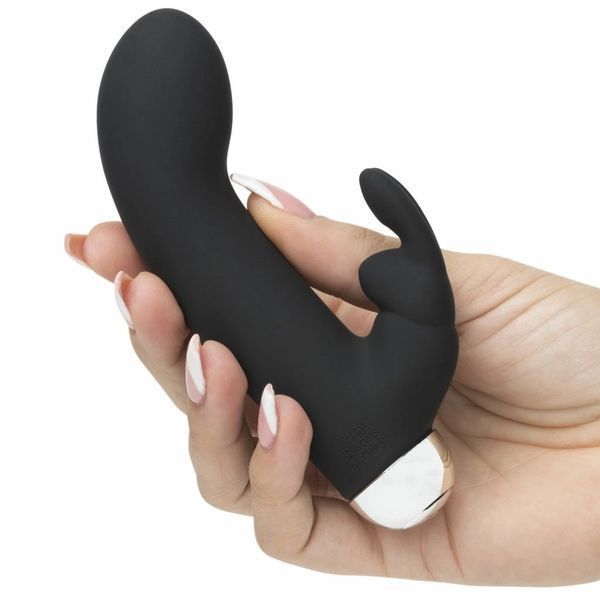 Мини вибратор-кролик Fifty Shades of Grey Greedy Girl, 13,9 см (черный) 30395_EU фото