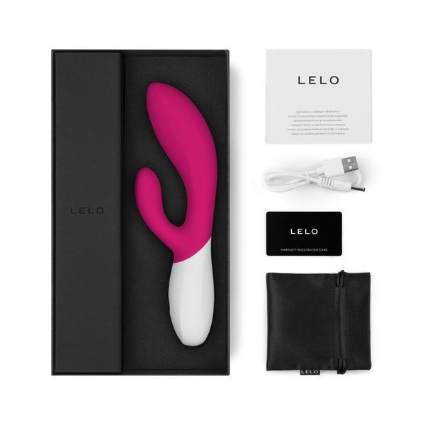Вибратор-кролик Lelo Ina Wave 2, 20 см (розовый) 69436 фото