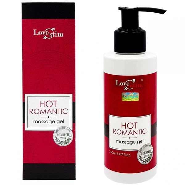 Разогревающий гель Love Stim Hot Romantic, 150 мл 26398 фото