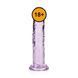 Фаллоимитатор RealRock Crystal Clear Realistic Dildo 6'', 14.5 см (фиолетовый) 59602 фото 7
