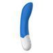 Вібратор Liebe Pleasure Toys Mighty Rechargeable, 21.5 см (синій) 124122 фото 1