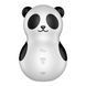 Вакуумный стимулятор клитора с вибрацией Satisfyer Pocket Panda (черный с белым) 100444 фото 2