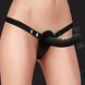 Страпон Ouch! Dual Vibrating Rechargeable, 15.5 см (чорний) 26044 фото 4