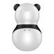 Вакуумный стимулятор клитора с вибрацией Satisfyer Pocket Panda (черный с белым) 100444 фото 5