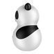 Вакуумный стимулятор клитора с вибрацией Satisfyer Pocket Panda (черный с белым) 100444 фото 4