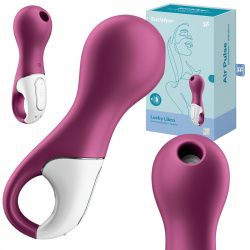 Вакуумный стимулятор клитора Satisfyer Lucky Libra, 15 см (сиреневый) 12677 фото