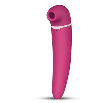 Вакуумний стимулятор клітора з вібраціє Lovetoy Toyz4Partner (рожевий) 29226 фото