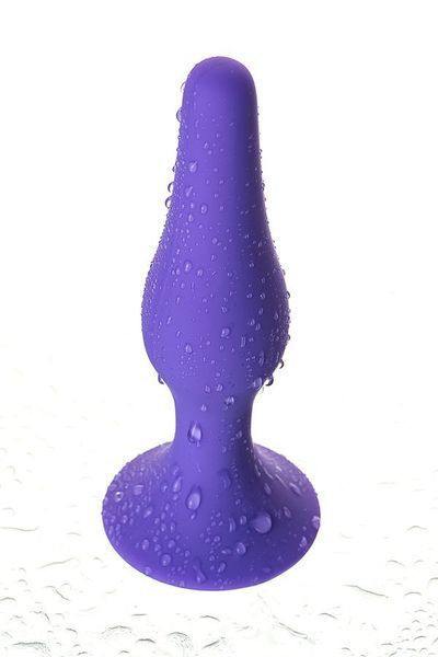 Анальная пробка Bomp A-Toys Toyfa, 10.2 см (фиолетовый) 60444 фото