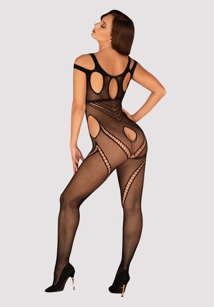 Бодистокинг Obsessive Bodystocking G322, S/M/L (чёрный) 13319 фото