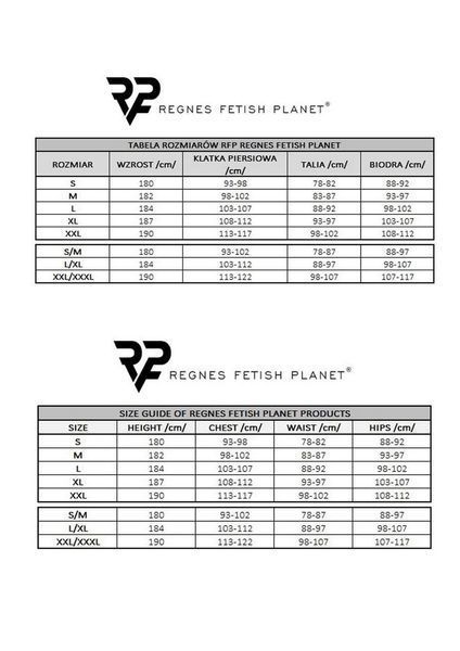 Чоловіча футболка без рукавів Regnes Fetish Planet wetlook, M (чорний) 87964 фото