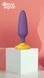 Анальна пробка Dream Toys Bounce Buddy Medium, 11 см (фіолетовий) 227982 фото 5