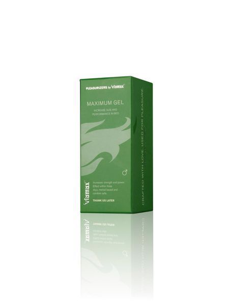 Гель для збільшення пеніса Viamax Maximum Gel, 50 мл 299828 фото