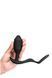 Анальна пробка B-Vibe Snug Tug M, 10.7 см (чорний) 104306 фото 2