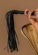 БДСМ флогер Taboom Vogue Studded Whip, 54 см (чорний) 51902 фото 4