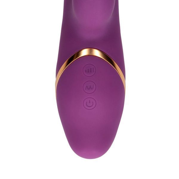 Вибратор-кролик Loveline Orchidee Purple, 24 см (фиолетовый) 60998 фото