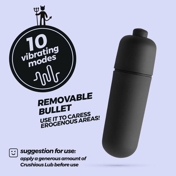 Вибратор для клитора Crushious O-Pet Vibe, 8.8 см (розовый) 210816 фото