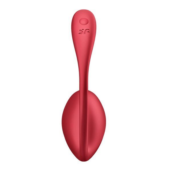 Виброяйцо Satisfyer Shiny Petal, 23 см (красный) 36300_EU фото