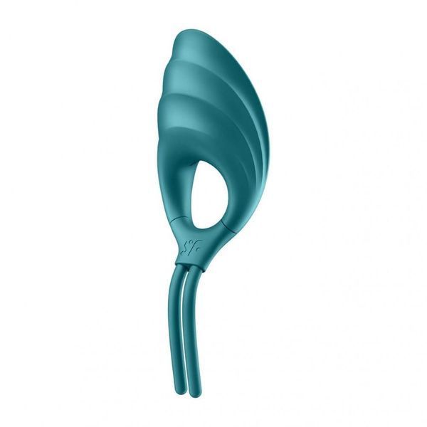 Віброкільце Satisfyer Swordsman, 14.2 см (зелений) 26988 фото
