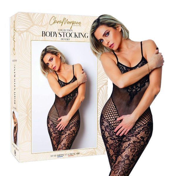 Бодистокинг Clara Morgane Pro CM-92747, One Size (черный) 18405 фото