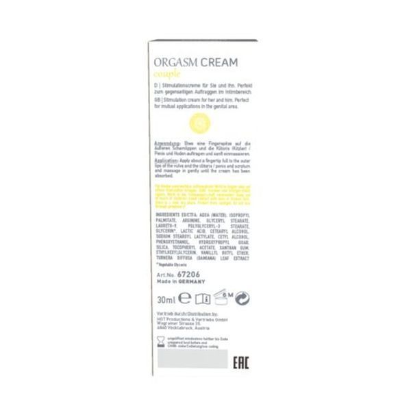 Возбуждающий крем Shiatsu Orgasm Cream, 30 мл 8548_EU фото
