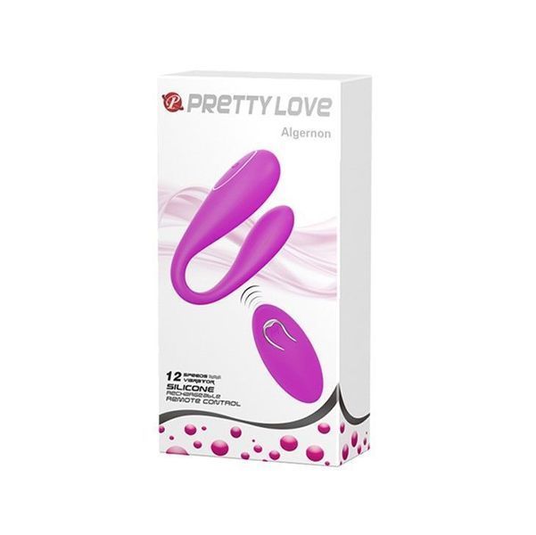 Виброяйцо Pretty Love Algernon, 9,6 см (фиолетовый) 23526_EU фото