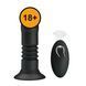 Анальна пробка Mr. Play Remote Control, 13.8 см (чорний) 163542 фото 8