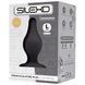 Анальная пробка SilexD Model 2 size L, 10.2 см (черный) 22868 фото 1