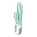 Вибратор-кролик Satisfyer Air Pump Bunny 5+, 21,5х3.6 см (мятный) 16959 фото 5